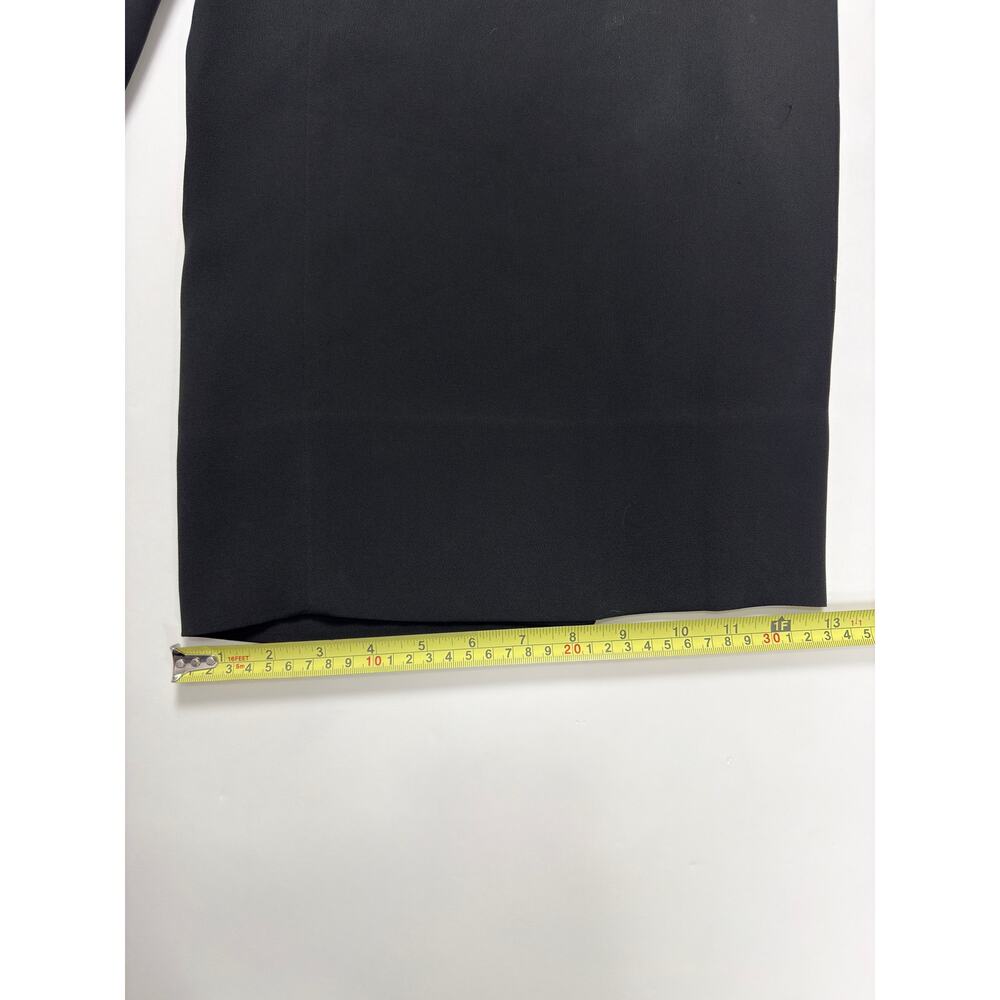 M.M.LaFleur Black Wide Leg Crop Pants Culottes Japanese Triacetate Minimalist 6 - Picture 9 of 12